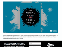 Tablet Screenshot of moralcaseforfossilfuels.com